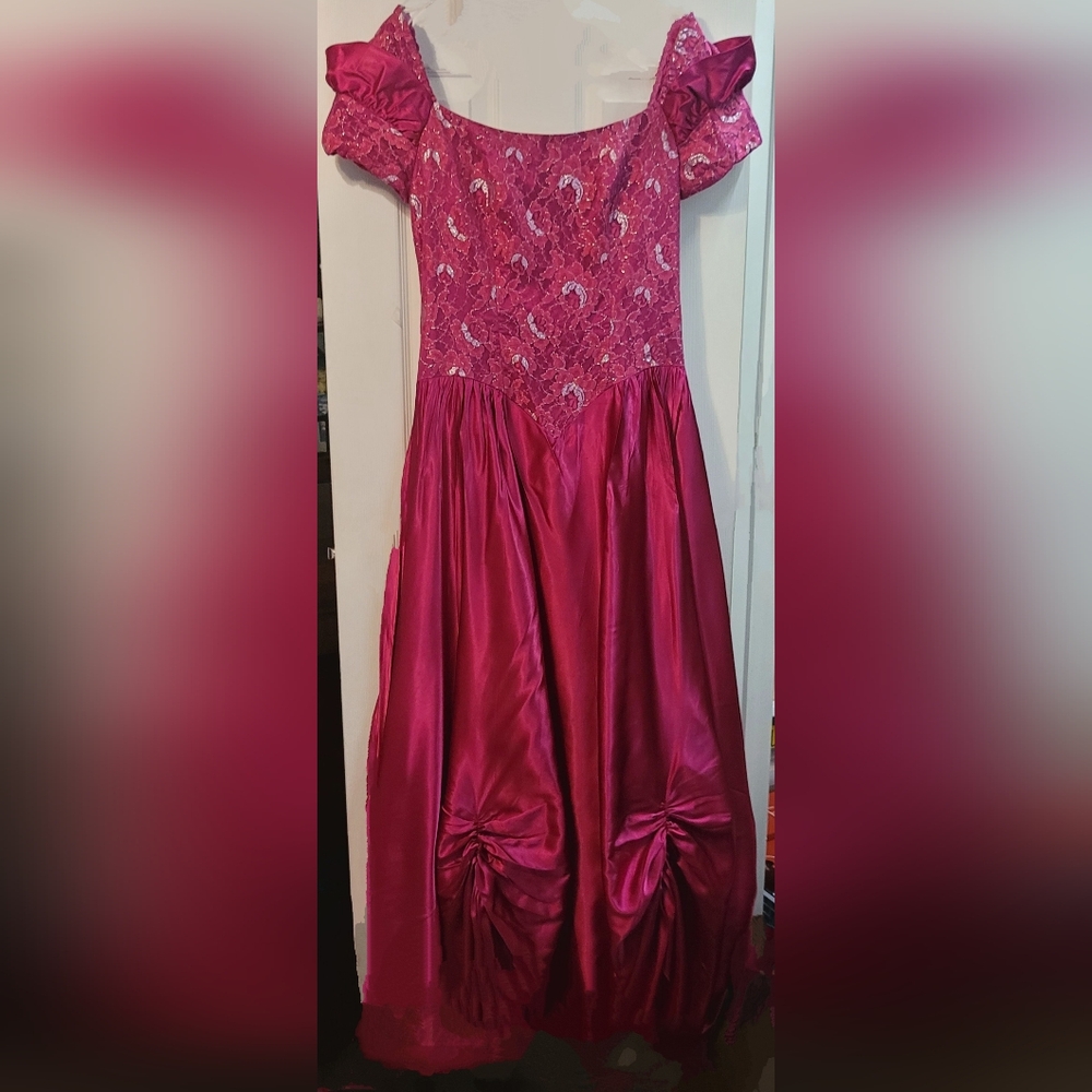 Elegant Pink Prom Dress